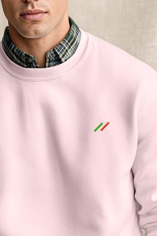 Italia Tricolore, Φούτερ σε Ροζ Χρώμα