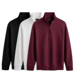 HALFZIP_3PACK_BLACK_WHITE_BORDEAUX_1