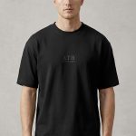 Oversized T-Shirt σε Μαύρο Χρώμα, After Dark Black