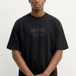 Oversized T-Shirt με Σχέδιο σε Μαύρο Χρώμα, No Risk No Story Bold