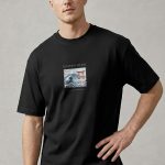 Oversized Ανδρικό T-Shirt σε Μαύρο Χρώμα, Warrior Spirit