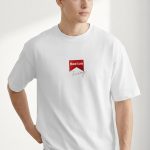 Oversized T-Shirt σε Λευκό Χρώμα με σχέδιο, Monte Carlo Racing