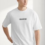 Oversized T-Shirt με Σχέδιο σε Λευκό Χρώμα, Child of God White