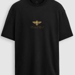 Oversized T-Shirt με Σχέδιο σε Μαύρο Χρώμα, United Kind Bee