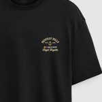Oversized T-Shirt με Design Print σε Μαύρο Χρώμα, Beverly Hills Royal Regatta Mini