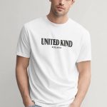 United Kind Milano, Heavy Cotton T-Shirt σε Λευκό Χρώμα