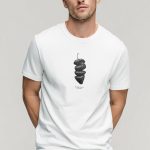 Dark Strawberry, Μπλούζα T-Shirt σε Λευκό Χρώμα