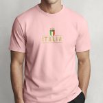 Italia Gold Stars, Μπλούζα T-Shirt σε Ροζ Χρώμα
