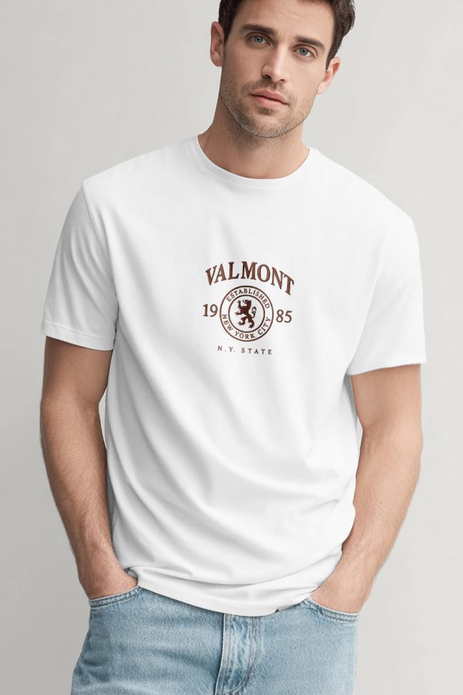 Valmont New York 1985, Μπλούζα T-Shirt σε Λευκό Χρώμα