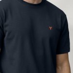 Horns Red, Ανδρική Μπλούζα T-Shirt σε Μπλε Χρώμα