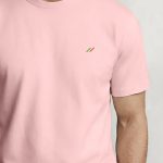Italia Tricolore, Ανδρική Μπλούζα T-Shirt σε Ροζ Χρώμα