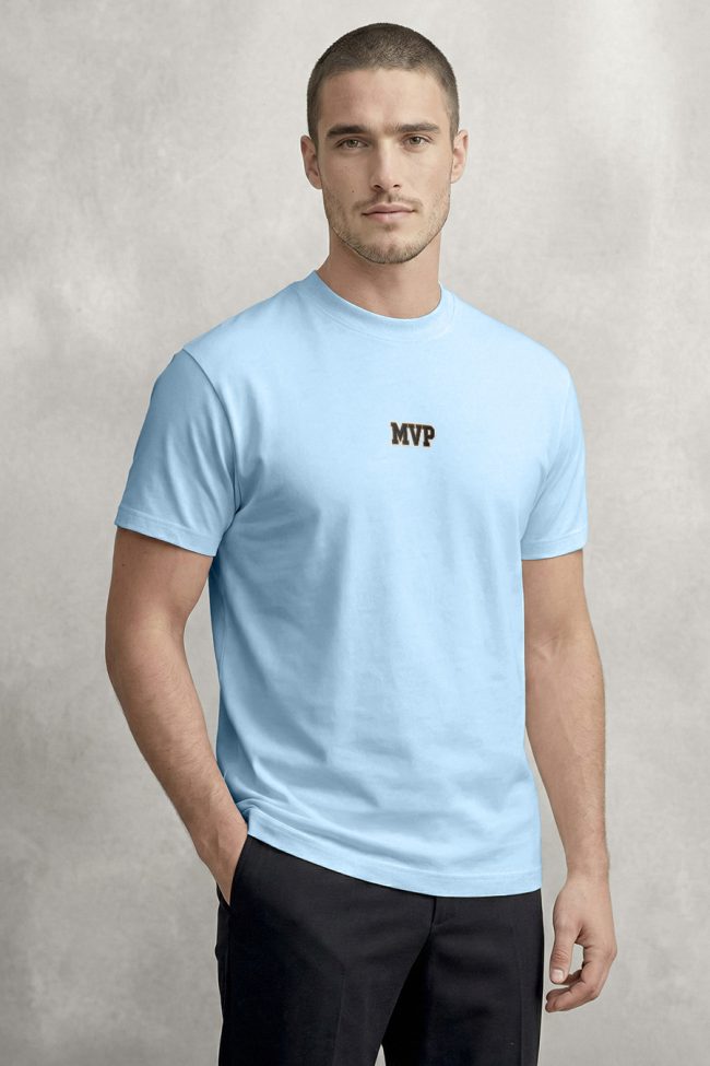 MVP, Graphic T-Shirt σε Γαλάζιο Χρώμα