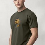 Cool Doodle, Μπλούζα T-Shirt σε Χακί Χρώμα