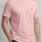 Smiley Face, Μπλούζα T-Shirt σε Ροζ Χρώμα