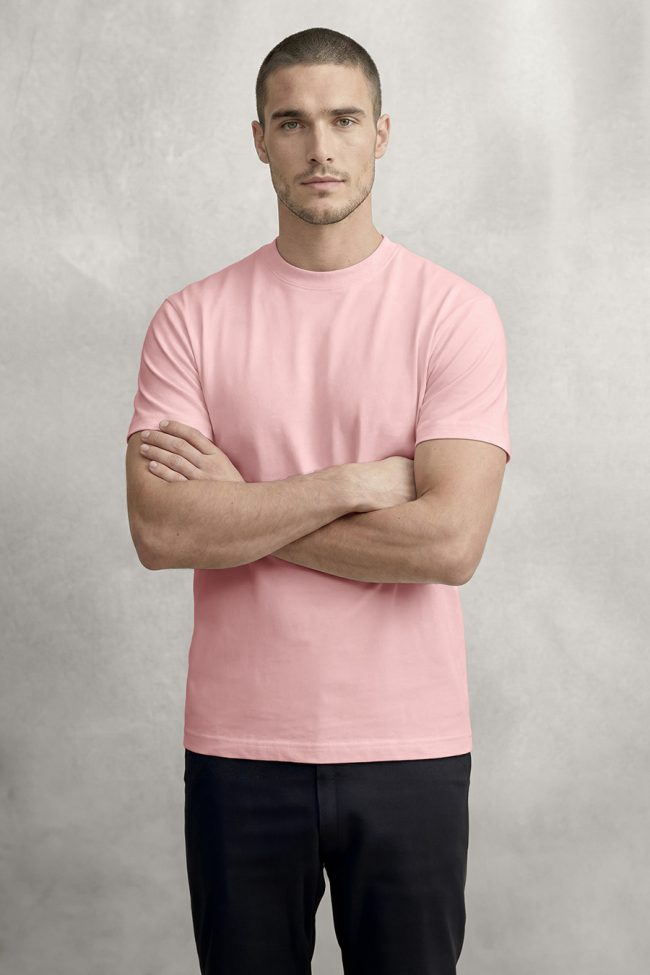 Easy Fit T-Shirt σε Ροζ Χρώμα