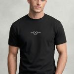 Maison Laureate, Μπλούζα T-Shirt σε Μαύρο Χρώμα