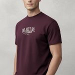 Do Not Be Afraid, Μπλούζα T-Shirt σε Μπορντώ Χρώμα
