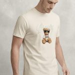 Bravery Teddy, Μπλούζα T-Shirt σε Εκρού Χρώμα