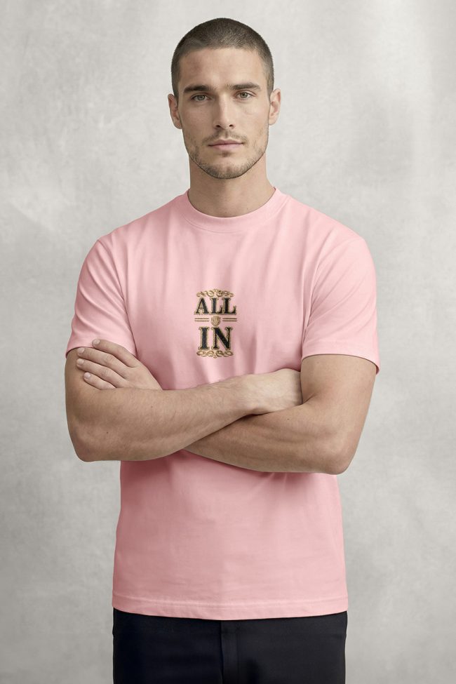 All In Golden, Graphic T-Shirt σε Ροζ Χρώμα