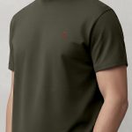 Anchor Logo, Ανδρική Μπλούζα T-Shirt σε Χακί Χρώμα