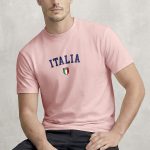 Italia Prime, Μπλούζα T-Shirt σε Ροζ Χρώμα