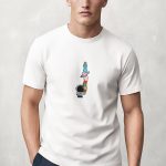 Space Treat, Casual Μπλούζα T-Shirt σε Λευκό Χρώμα