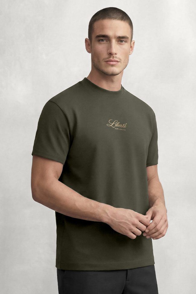 Liberte, Μπλούζα T-Shirt σε Χακί Χρώμα
