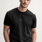 Elite Shadow, Heavy Cotton T-Shirt σε Μαύρο Χρώμα