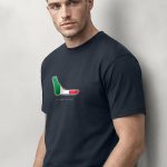 Temple of Speed, Heavy Cotton T-Shirt σε Μπλε Χρώμα