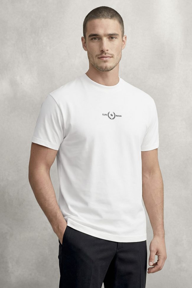 Maison Laureate, Μπλούζα T-Shirt σε Λευκό Χρώμα