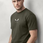Liberty Wings, T-Shirt Μπλούζα με Σχέδιο σε Χακί Χρώμα
