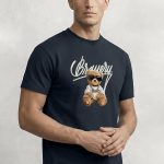 Bravery Teddy, Μπλούζα T-Shirt σε Μπλε Χρώμα