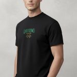 Lake Como Royale Club, Μπλούζα T-Shirt σε Μαύρο Χρώμα