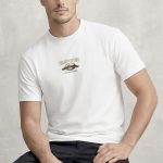 Yellowstone Park, T-Shirt Μπλούζα με Σχέδιο σε Λευκό Χρώμα