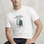 Santa Rustica Arch, Heavy Cotton T-Shirt σε Λευκό Χρώμα