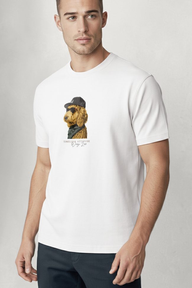 Cool Doodle, Μπλούζα T-Shirt σε Λευκό Χρώμα