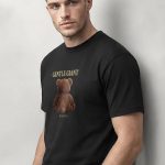 Gentle Giant Teddy, Μπλούζα T-Shirt σε Μαύρο Χρώμα