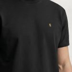 Lion Crest, Μπλούζα T-Shirt σε Μαύρο Χρώμα