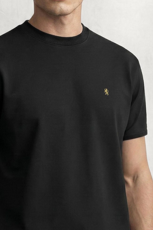 Lion Crest, Μπλούζα T-Shirt σε Μαύρο Χρώμα