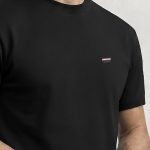 Tricolor Flag, T-Shirt Μπλούζα με Σχέδιο σε Μαύρο Χρώμα