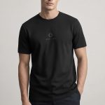 Offline, T-Shirt Μπλούζα με Σχέδιο σε Μαύρο Χρώμα