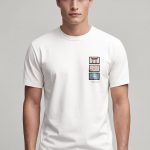 Zen Balance, Ανδρική Μπλούζα T-Shirt σε Λευκό Χρώμα