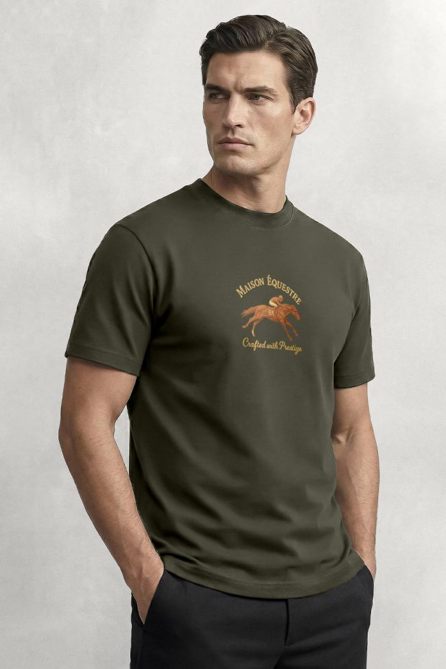 Prestige Ride, Μπλούζα T-Shirt σε Χακί Χρώμα