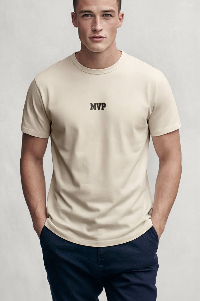 MVP, Graphic T-Shirt σε Εκρού Χρώμα