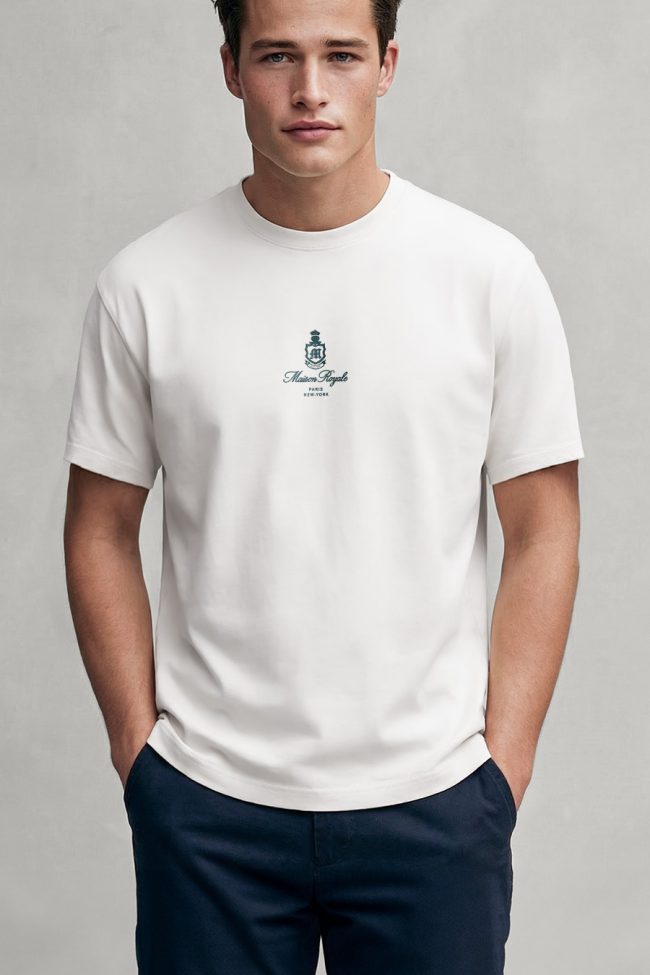 Maison Royale, Μπλούζα T-Shirt σε Λευκό Χρώμα
