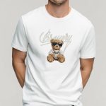 Bravery Teddy, Μπλούζα T-Shirt σε Λευκό Χρώμα