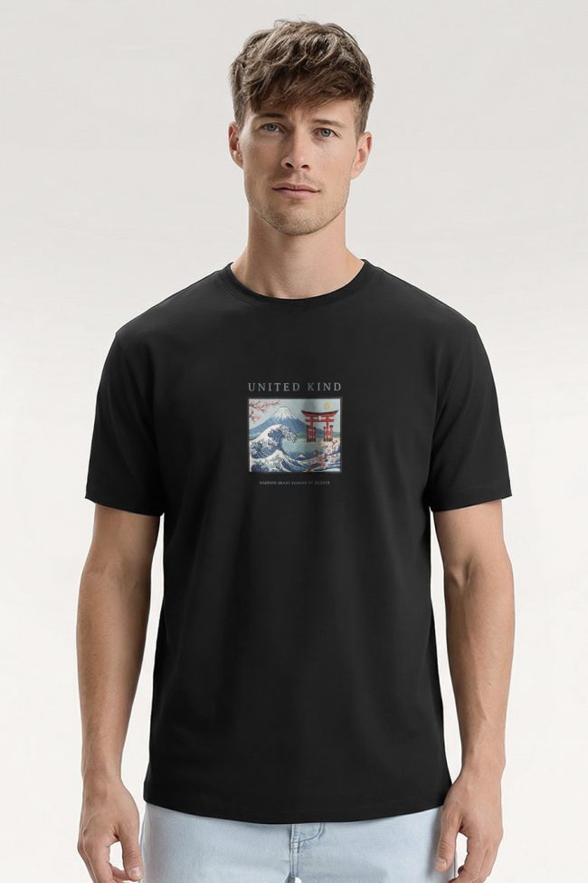 Warrior Spirit, Μπλούζα T-Shirt σε Μαύρο Χρώμα