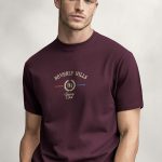 Beverly Hills Sports Club, Μπλούζα T-Shirt σε Μπορντώ Χρώμα
