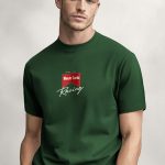 Monte Carlo Racing, T-Shirt Μπλούζα με Σχέδιο σε Πράσινο Χρώμα