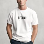 Legend, Μπλούζα T-Shirt σε Λευκό Χρώμα